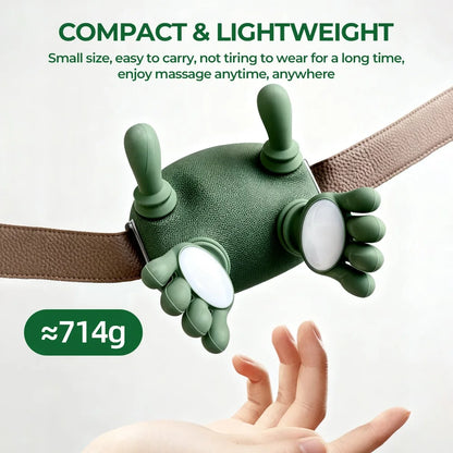 Bionic Neck Shoulder Massager N7 Kneading Massager Shawl 3-Level Modes Neck Cervical Waist Leg Body Muscles Massage Pillow